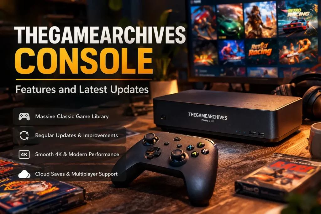 TheGameArchives Console Explained: Features, Updates, and Future thegamearchives console