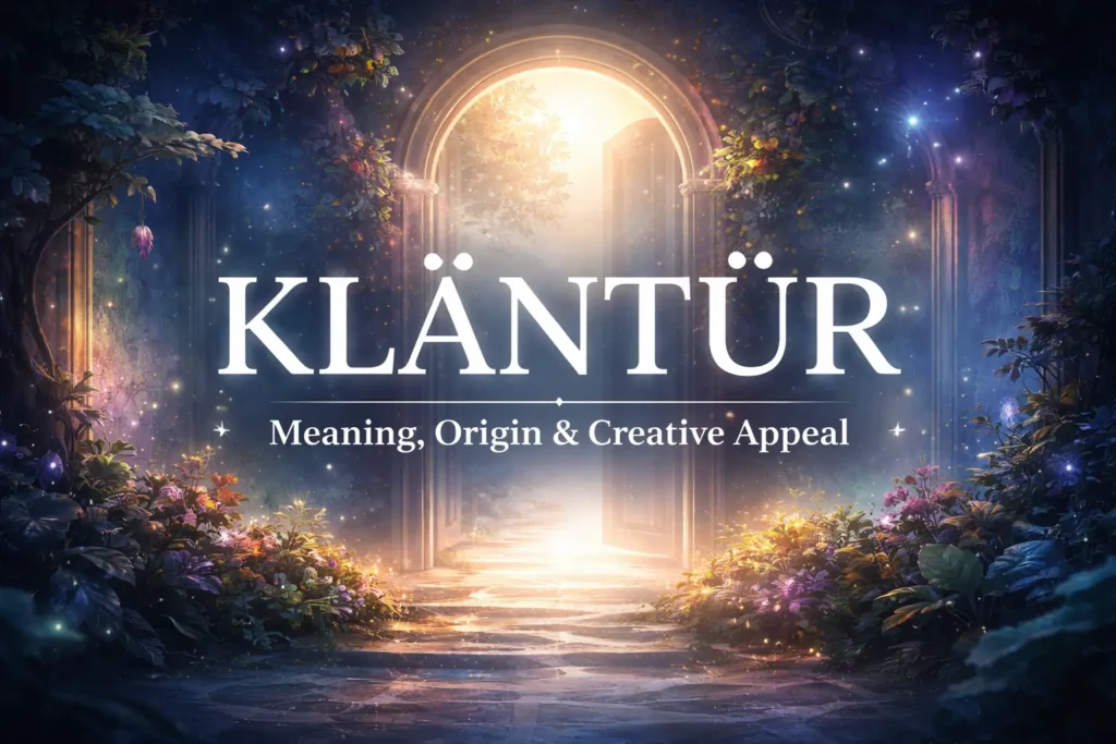 Exploring Kläntür: Meaning, Origin, and Its Growing Digital Appeal kläntür