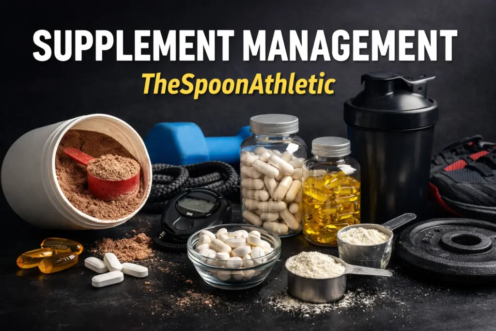supplement management thespoonathletic